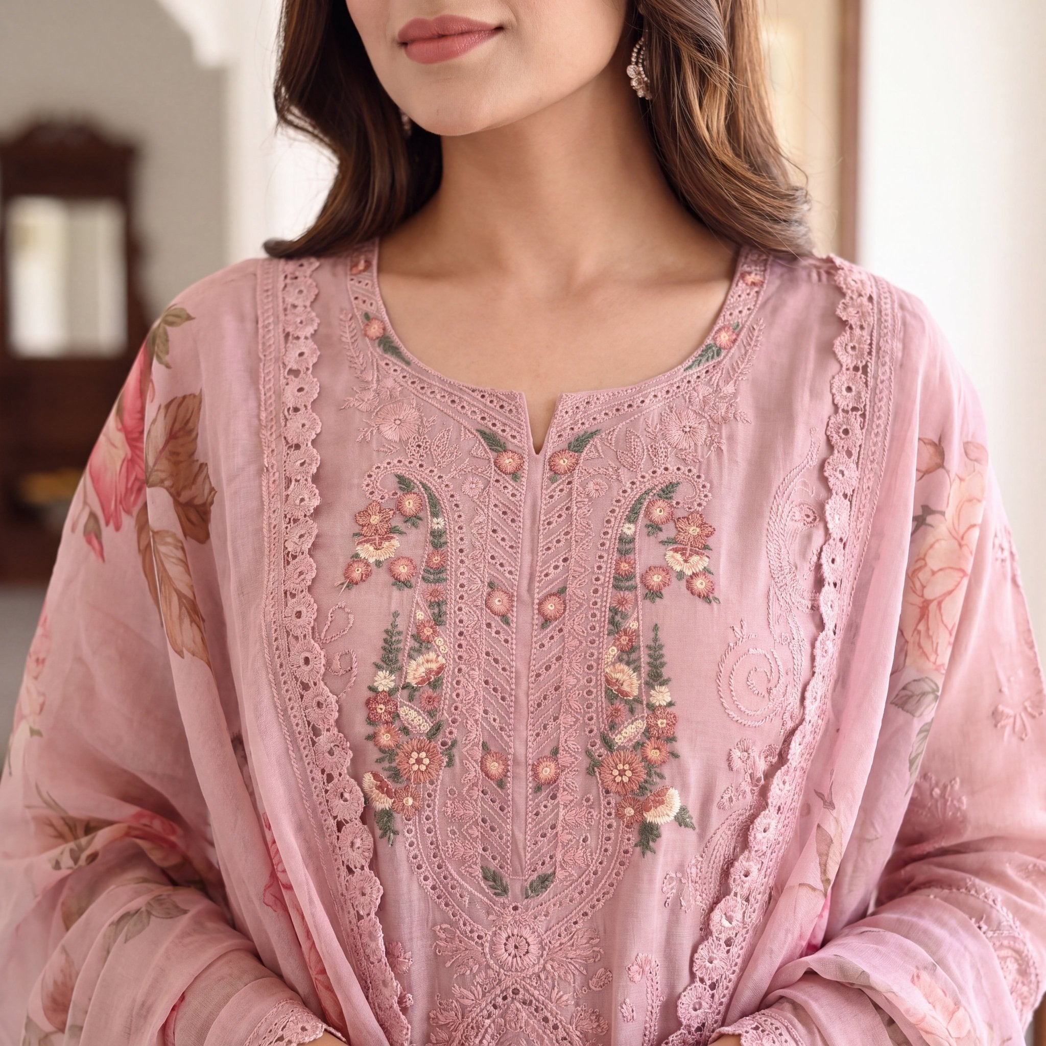 Pure Mul Chanderi Collection - SAJHO